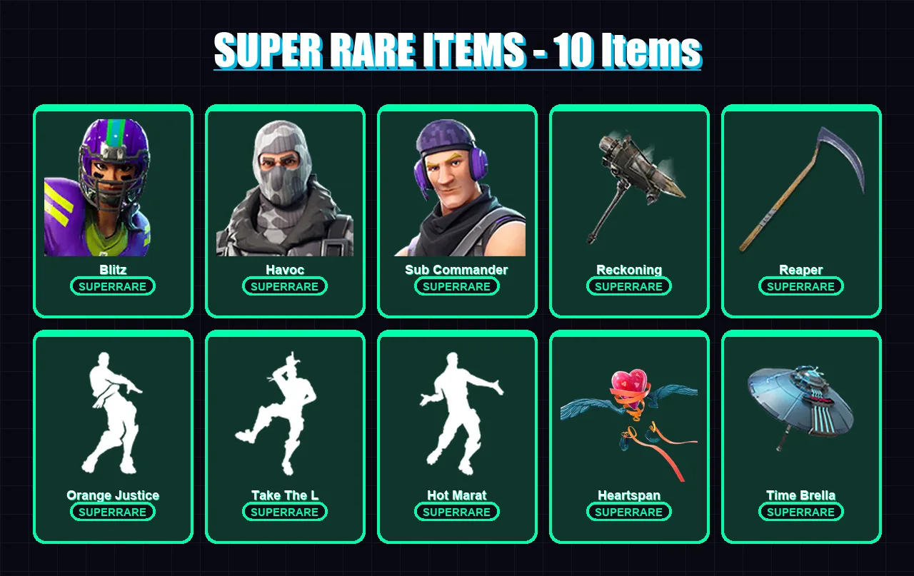 [PC/XBOX/PSN] | Blitz | Havoc | Sub Commander | Luxe | Dark Voyager | 63 skin | 61 pickaxe | 62 emote | 66 glider | Lv1133