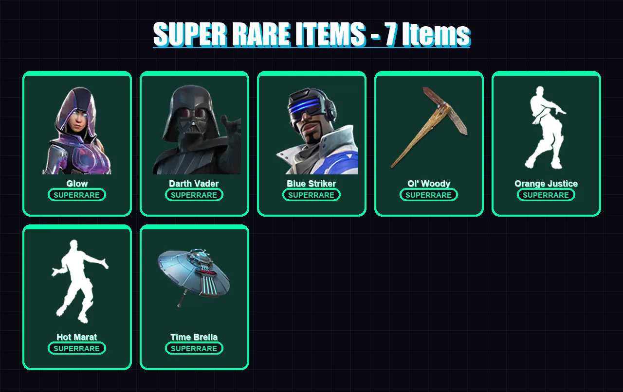 [PC/XBOX/PSN] | Glow | Darth Vader | Blue Striker | Deadpool | Fusion | 129 skin | 167 pickaxe | 137 emote | 154 glider | Lv2856 — Fortnite account