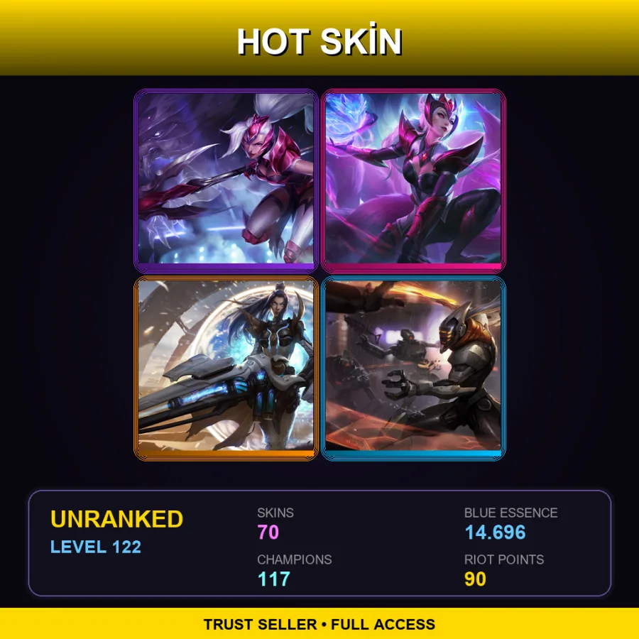 BR | Lv122 | Unranked | 70 Skin | 117 Champ — Skt T1 Ekko