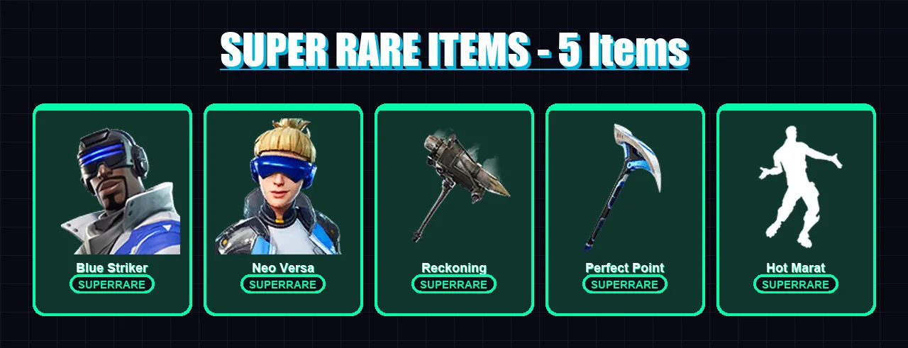 [PS4/PS5/XBOX/PC] | Blue Striker | Neo Versa | Fade | Catalyst | The Scientist | 80 skin | 77 pickaxe | 88 emote | 78 glider | Lv1286