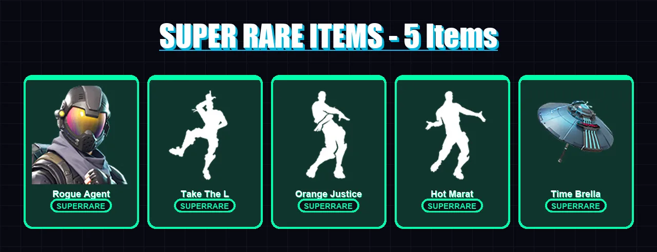 [PC/PSN] | Rogue Agent | Carbide | Valkyrie | Zenith | Blackheart | 29 skin | 28 pickaxe | 43 emote | 38 glider | Lv438