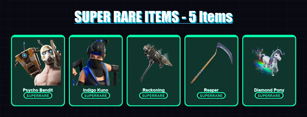 [PS4/PS5/XBOX/PC] | OG Skull Trooper | Psycho Bandit | Indigo Kuno | Calamity | Cat Holloway | 15 skin | 27 pickaxe | 18 emote | 20 glider | Lv159