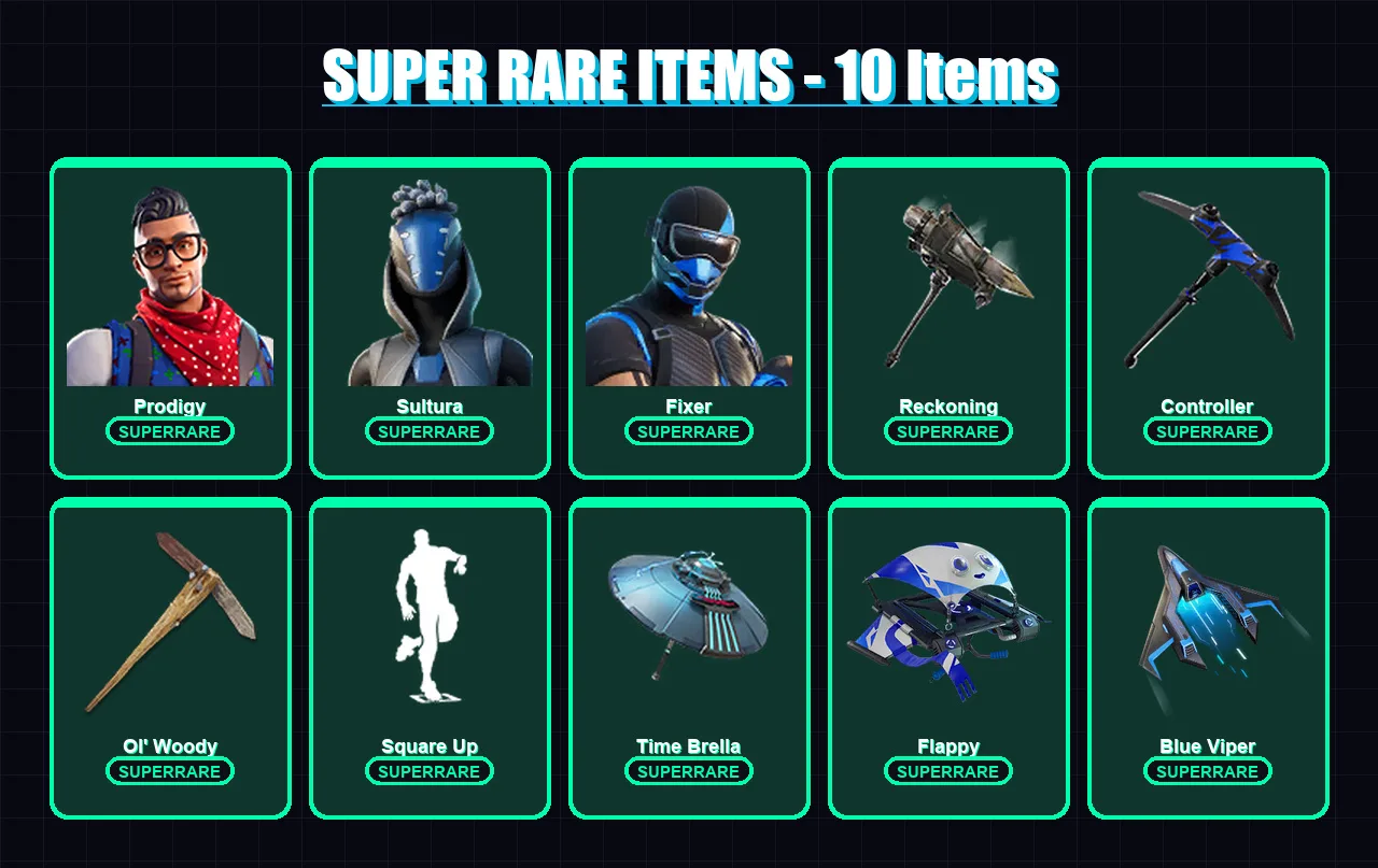 [PC] | Prodigy | Sultura | Fixer | Catalyst | Sentinel | 114 skin | 122 pickaxe | 129 emote | 127 glider | Lv1833