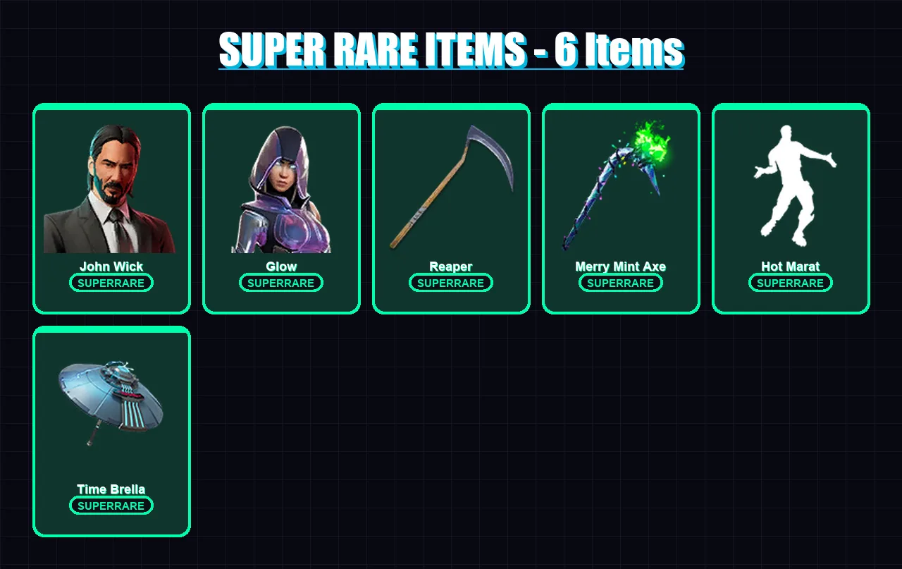 [PC/PSN] | John Wick | Glow | Spectra Knight | Blaze | Predator | 155 skin | 171 pickaxe | 143 emote | 121 glider | Lv2161