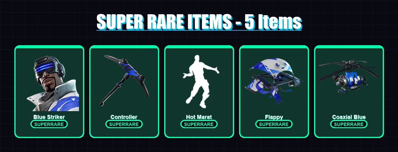 [PS4/PS5/XBOX/PC] | Blue Striker | Gear Specialist Maya | Fusion | Lt. Evergreen | Cameo vs Chic | 15 skin | 21 pickaxe | 25 emote | 23 glider | Lv4 — Fortnite account