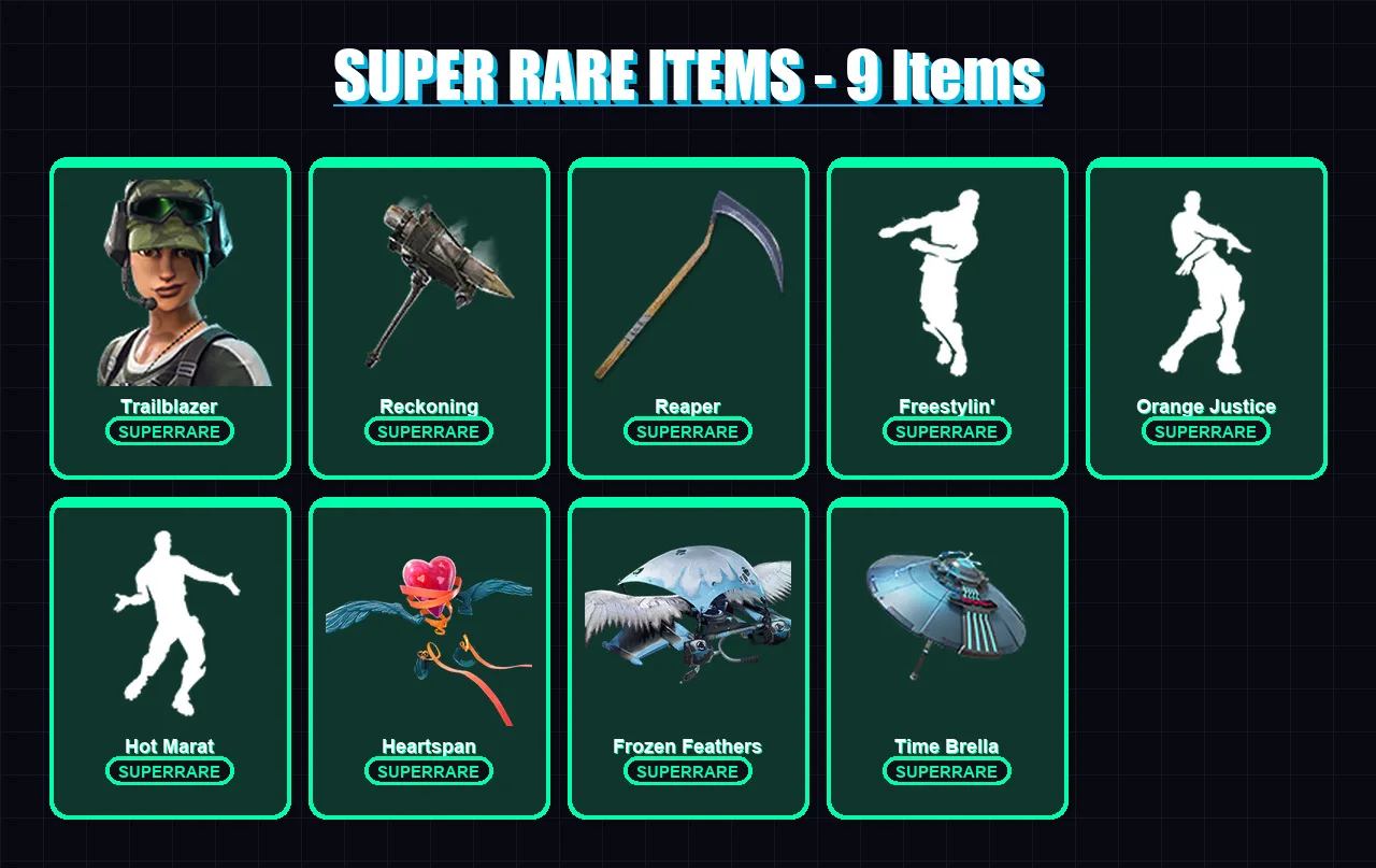 [PC/PSN] | Trailblazer | Ronin | Drift | Dire | Hybrid | 111 skin | 124 pickaxe | 109 emote | 103 glider | Lv1449