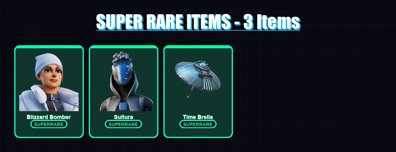 [PC/XBOX] | Blizzard Bomber | Sultura | Torin | Valeria | Frozen Raven | 89 skin | 139 pickaxe | 99 emote | 109 glider | Lv1675