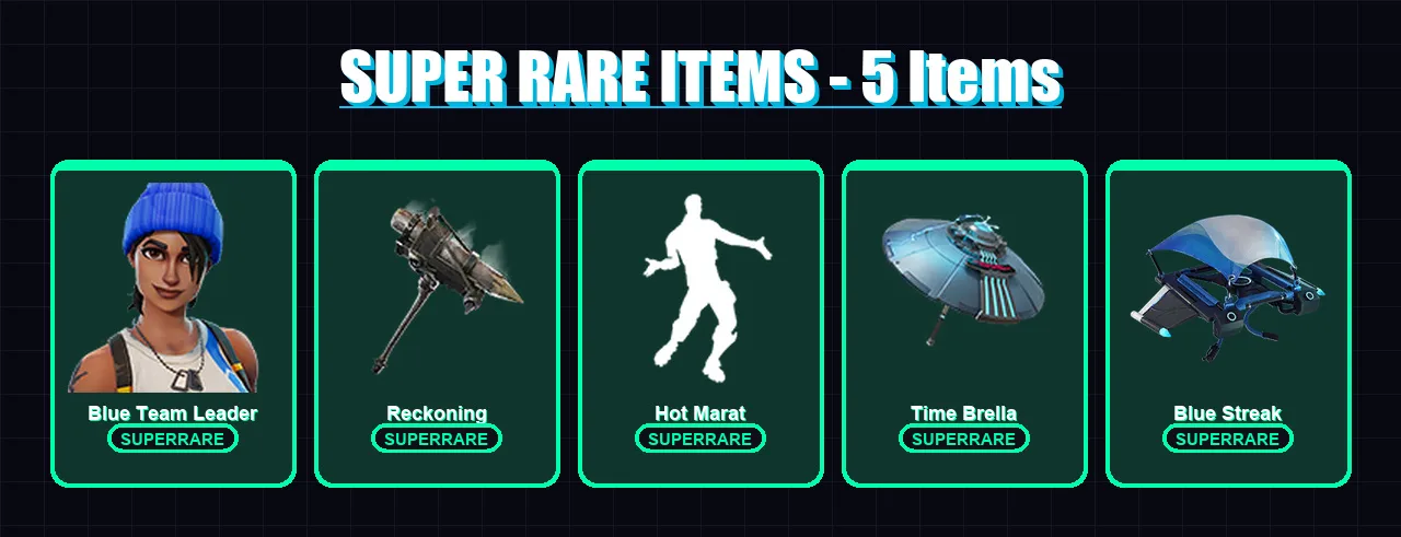 [PC/XBOX] | Blue Team Leader | Ronin | Frozen Raven | The Ice King | The Prisoner | 85 skin | 124 pickaxe | 102 emote | 119 glider | Lv1921 — Fortnite account