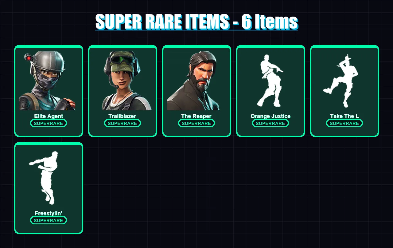[PS4/PS5/XBOX/PC] | Elite Agent | Trailblazer | The Reaper | Dark Voyager | Omega | 17 skin | 30 pickaxe | 25 emote | 26 glider | Lv575