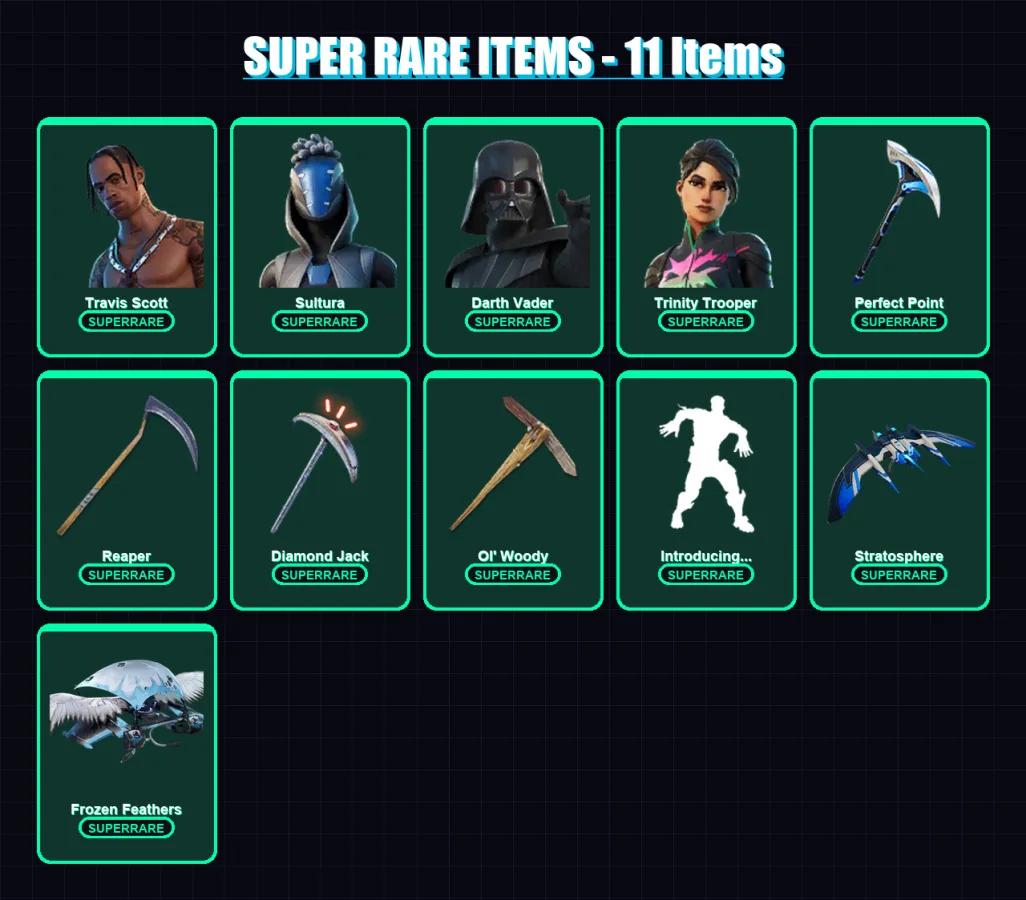 [PS4/PS5/XBOX/PC] | Travis Scott | Sultura | Darth Vader | 317 skin | Lv3905