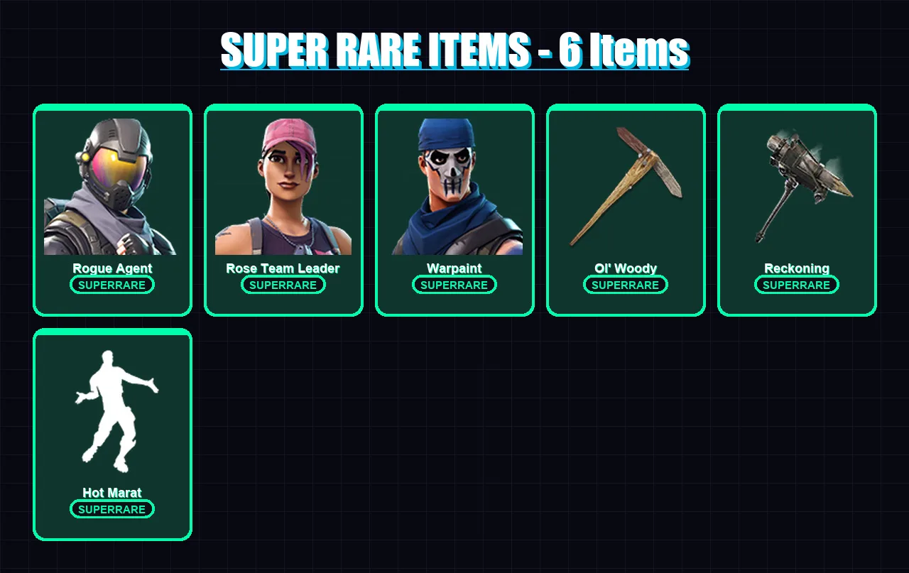 [PC/XBOX/PSN] | Rogue Agent | Rose Team Leader | Warpaint | Zenith | Lynx | 14 skin | 14 pickaxe | 19 emote | 22 glider | Lv221 — Fortnite account