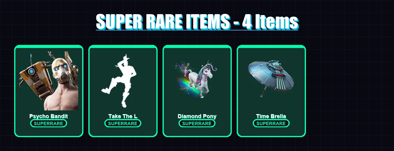 [PC/XBOX/PSN] | Psycho Bandit | Omegarok | Zenith | Lynx | Spectra Knight | 30 skin | 37 pickaxe | 33 emote | 33 glider | Lv389