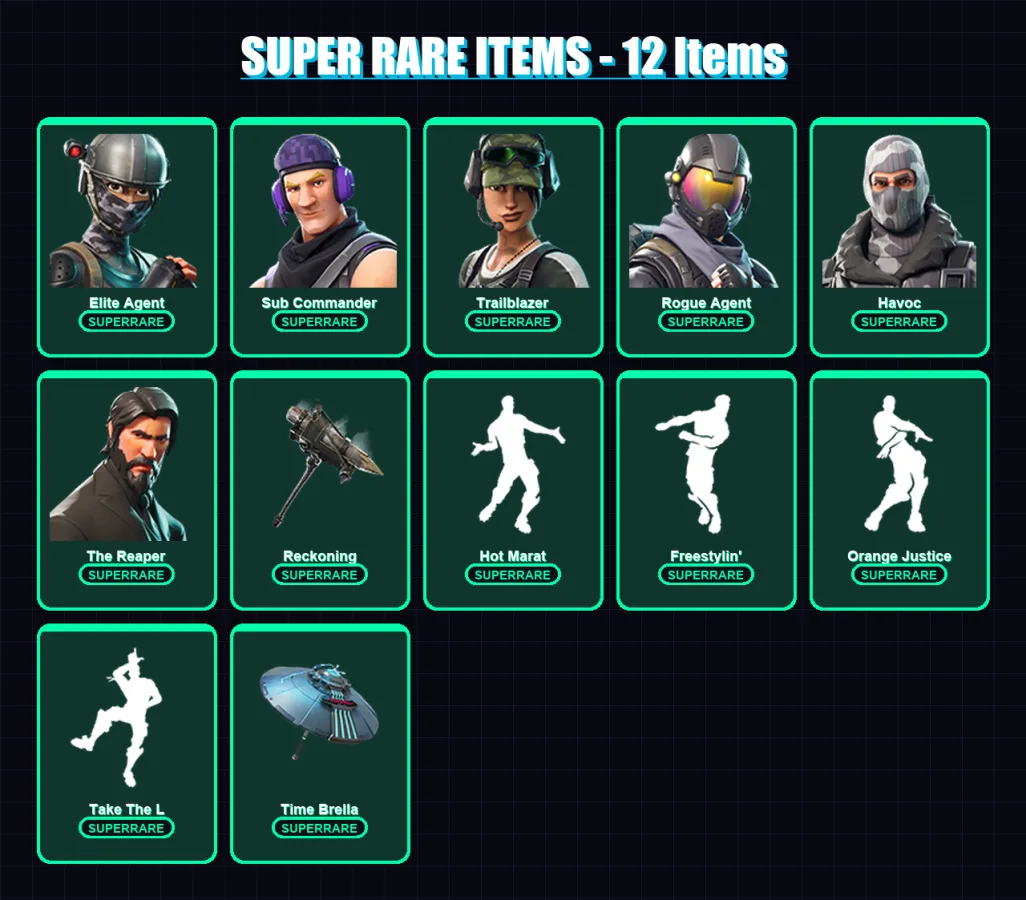[PC/XBOX/PSN] | Elite Agent | Sub Commander | Trailblazer | Rogue Agent | Havoc | 27 skin | 21 pickaxe | 25 emote | 23 glider | Lv367 — Fortnite account