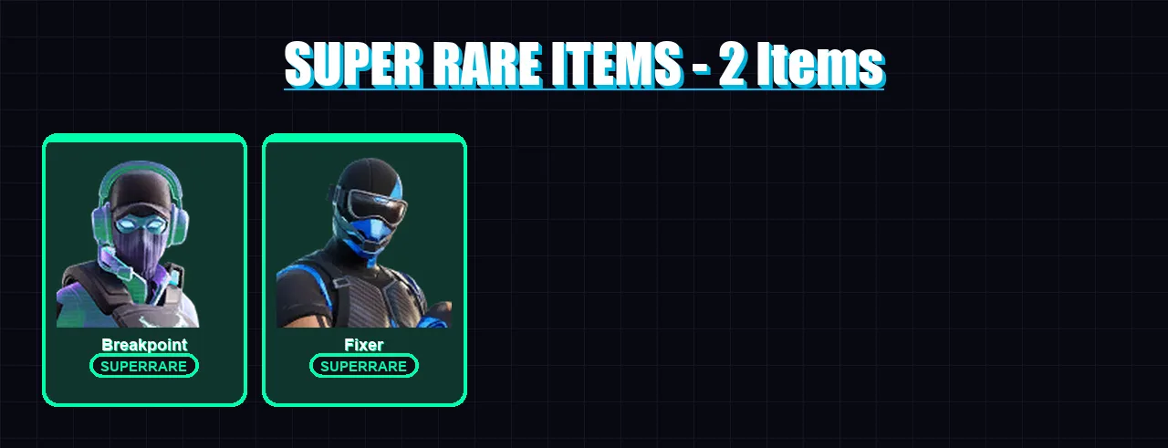 [PS4/PS5/XBOX/PC] | Breakpoint | Fixer | Joey | Kymera | Sunny | 12 skin | 11 pickaxe | 16 emote | 13 glider | Lv182