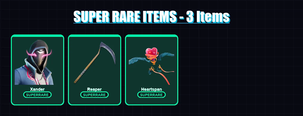 [PC/XBOX] | Xander | Fade | Lynx | Vendetta | Red Knight | 79 skin | 99 pickaxe | 83 emote | 97 glider | Lv1719
