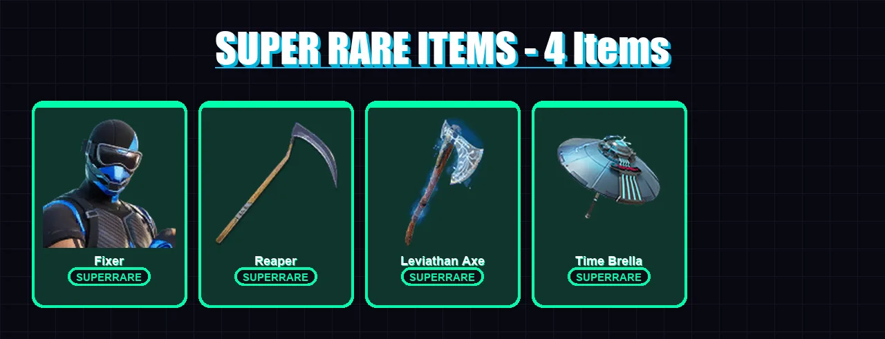 [PS4/PS5/PC] | Fixer | Singularity | Fade | Rox | The Cube Queen | 108 skin | 114 pickaxe | 81 emote | 100 glider | Lv1603