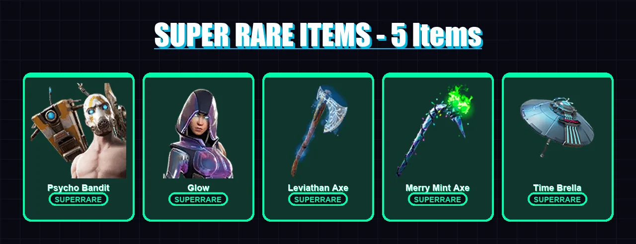 [PC/XBOX/PSN] | Psycho Bandit | Glow | Eternal Knight | Raz | Midas | 66 skin | 99 pickaxe | 60 emote | 93 glider | Lv1606