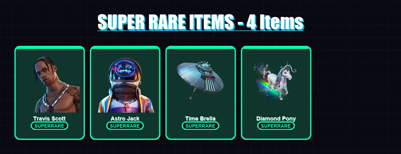 [PC/XBOX/PSN] | Travis Scott | Astro Jack | Fade | Rox | Frozen Raven | 19 skin | 15 pickaxe | 28 emote | 29 glider | Lv412
