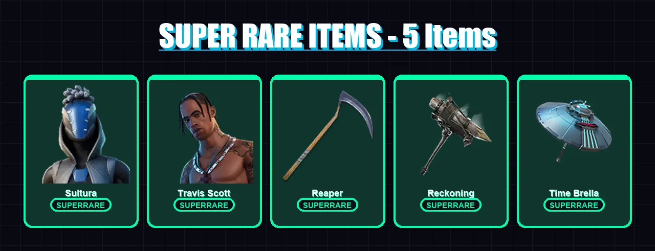 [PS4/PS5/XBOX/PC] | Sultura | Travis Scott | Midas | Calamity | Love Ranger | 95 skin | 109 pickaxe | 95 emote | 89 glider | Lv1450 — Fortnite account