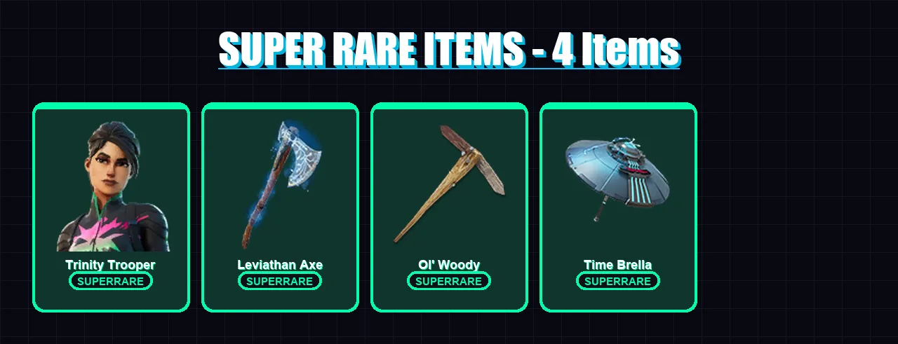 [PC/XBOX] | Trinity Trooper | Torin | Backlash | Valeria | Menace | 226 skin | 251 pickaxe | 177 emote | 158 glider | Lv3493