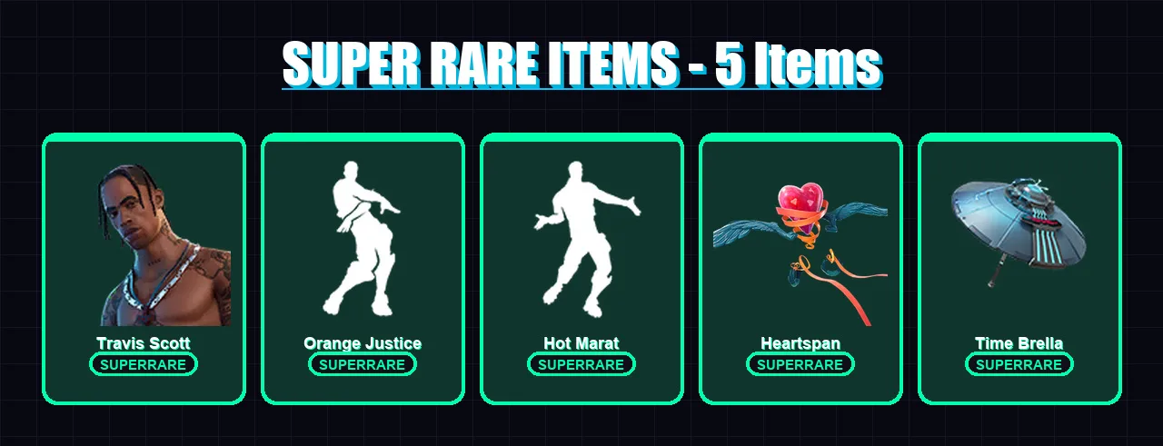 [PC] | Travis Scott | Drift | Deadpool | Frozen Love Ranger | Zenith | 87 skin | 100 pickaxe | 89 emote | 94 glider | Lv1215