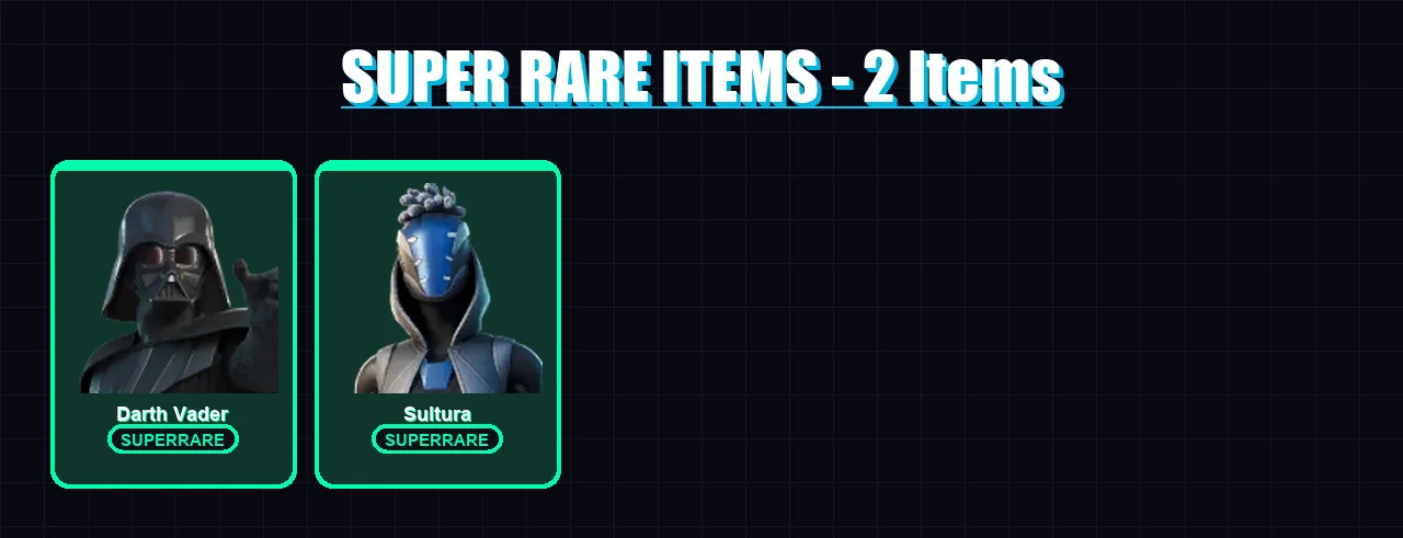 [PS4/PS5/XBOX/PC] | Darth Vader | Sultura | Nezumi | Renzo the Destroyer | Era | 77 skin | 101 pickaxe | 67 emote | 79 glider | Lv980