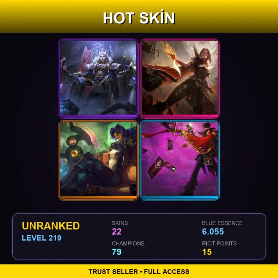 LAS | Lv219 | Unranked | 22 Skin | 79 Champ — Victorious Sejuani