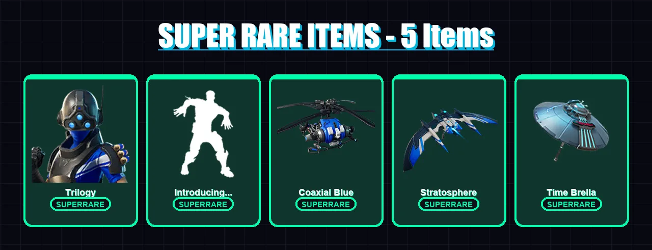 [PC/XBOX/PSN] | Trilogy | Twyn | Paradigm (Reality-659) | Raz | The Foundation | 58 skin | 79 pickaxe | 48 emote | 69 glider | Lv870