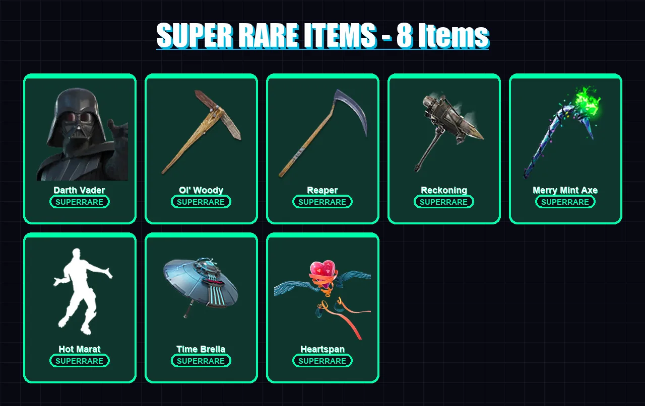 [PC/PSN] | Darth Vader | Lynx | Kado Thorne | Calamity | Renzo the Destroyer | 209 skin | 273 pickaxe | 197 emote | 222 glider | Lv4078