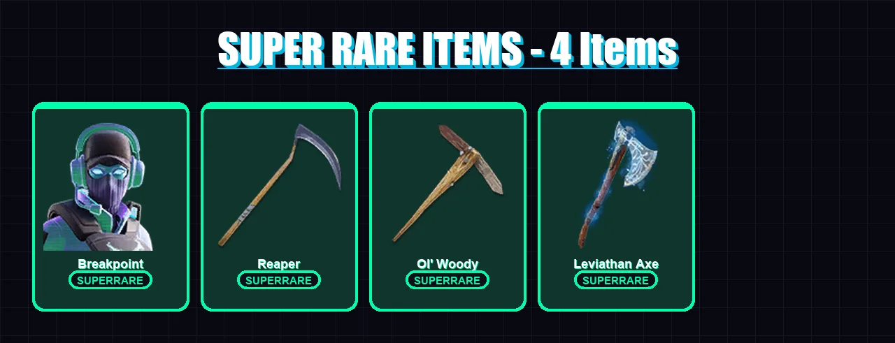 [PC/PSN] | Breakpoint | Malice | Sentinel | Rox | Sorana | 162 skin | 156 pickaxe | 163 emote | 115 glider | Lv1816
