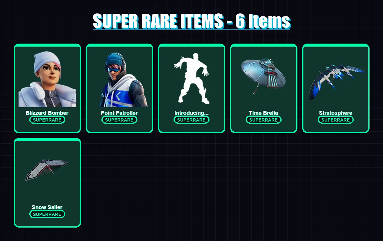 [PS4/PS5/XBOX/PC] | Blizzard Bomber | Point Patroller | Sentinel | 41 skin | Lv977 — Fortnite account