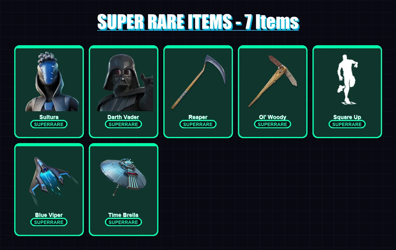 [PS4/PS5/XBOX/PC] | Sultura | Darth Vader | Malik | The Cube Queen | Twyn | 110 skin | 135 pickaxe | 133 emote | 118 glider | Lv1698 — Fortnite account