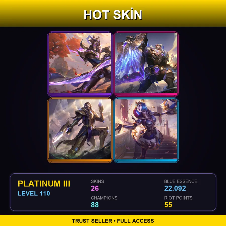 BR | Lv110 | Platinum III | 26 Skin | 88 Champ