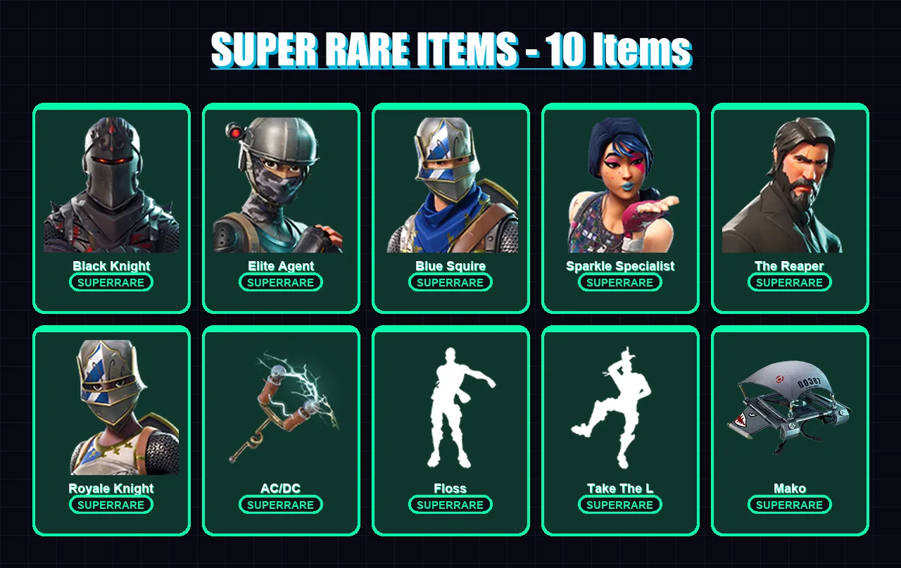 [PC/XBOX/PSN] | Renegade Raider (OG) | Black Knight | Elite Agent | 22 skin | Lv365 — Fortnite account