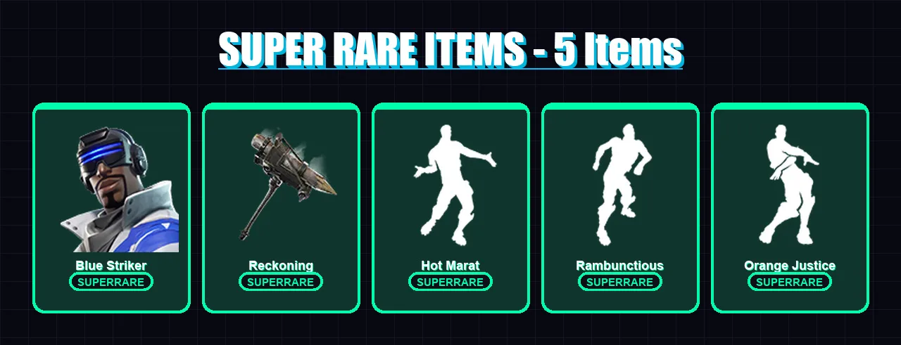 [PS4/PS5/XBOX/PC] | Blue Striker | Zenith | Ragnarok | The Prisoner | Hybrid | 65 skin | 62 pickaxe | 75 emote | 63 glider | Lv1074 — Game account