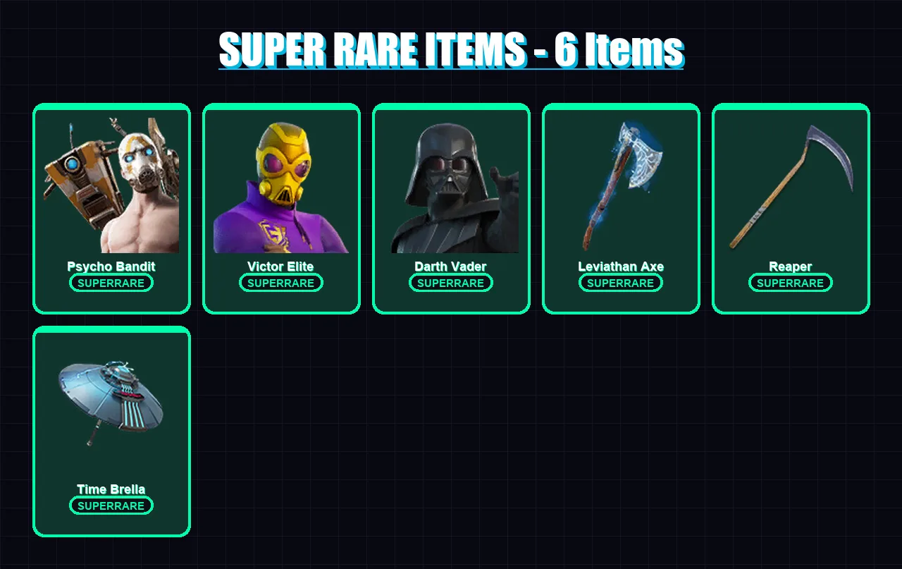 [PC/PSN] | Psycho Bandit | Victor Elite | Darth Vader | Galaxy Scout | Ronin | 224 skin | 230 pickaxe | 170 emote | 162 glider | Lv3575