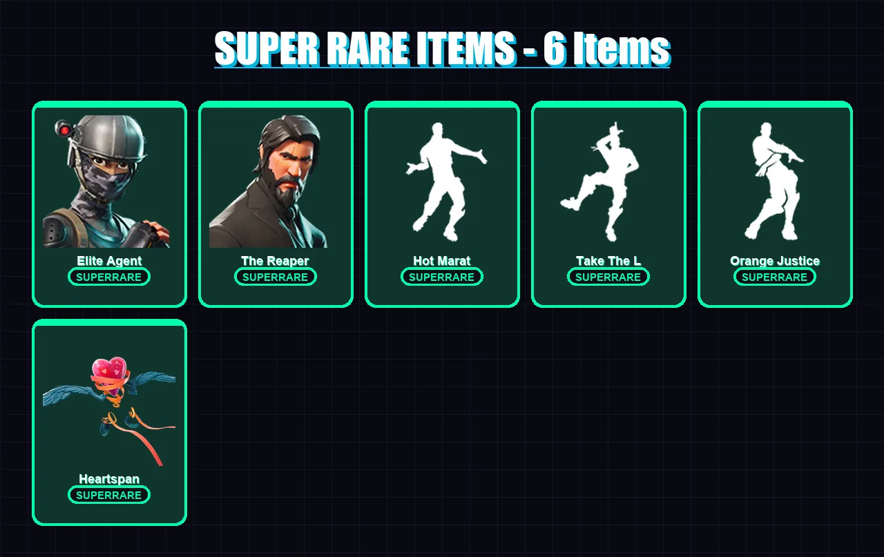 [PC/XBOX/PSN] | Elite Agent | The Reaper | Zenith | The Visitor | Carbide | 48 skin | 41 pickaxe | 62 emote | 47 glider | Lv670 — Game account