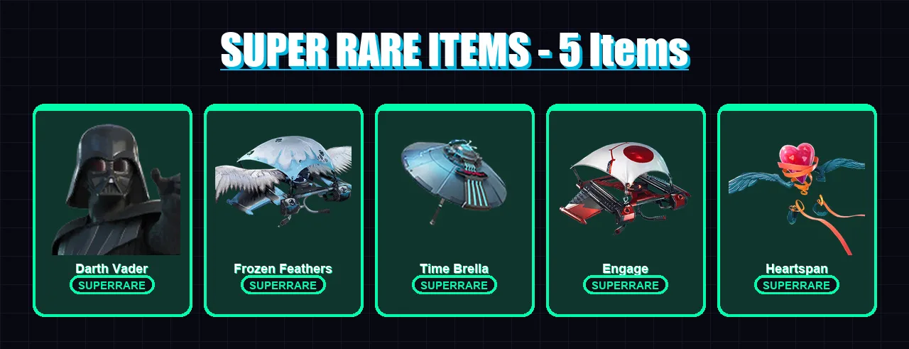 [PC/XBOX/PSN] | Darth Vader | Mecha Cuddle Master | Spectra Knight | Zenith | Deadpool | 398 skin | 350 pickaxe | 289 emote | 223 glider | Lv2769