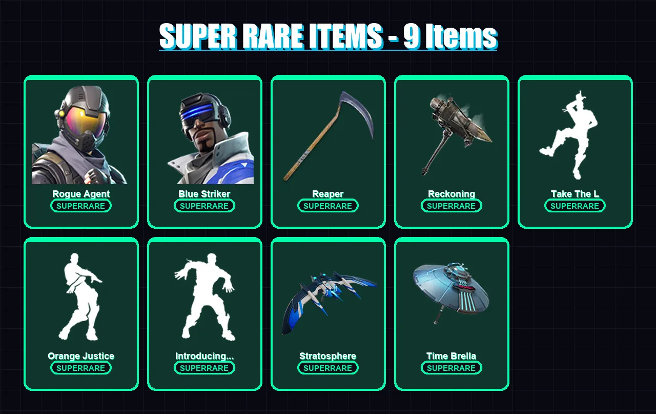 [PS4/PS5/XBOX/PC] | Rogue Agent | Blue Striker | Lynx | Dark Voyager | Tricera Ops | 91 skin | 108 pickaxe | 101 emote | 115 glider | Lv1575 — Fortnite account