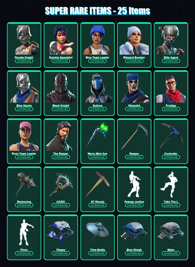 [PS4/PS5/PC] | Royale Knight | Sparkle Specialist | Blue Team Leader | 74 skin | Lv785
