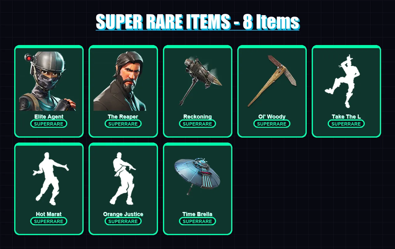 [PC/PSN] | Elite Agent | The Reaper | Drift | Lynx | Magnus | 88 skin | 124 pickaxe | 94 emote | 93 glider | Lv1263