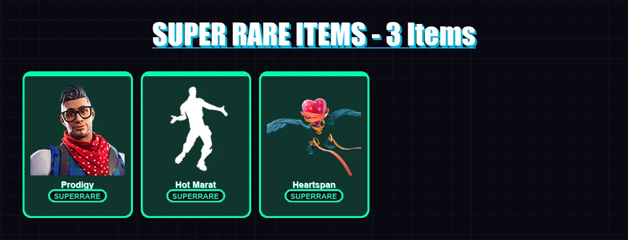 [PC/XBOX/PSN] | Prodigy | Fade | Catalyst | The Scientist | Hybrid | 20 skin | 20 pickaxe | 24 emote | 21 glider | Lv232