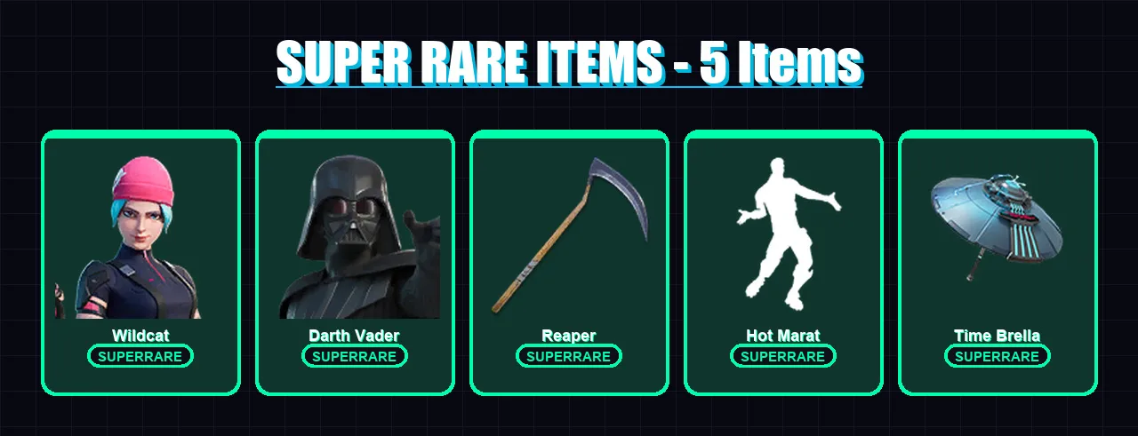 [PC/XBOX] | Wildcat | Darth Vader | Hybrid | Kymera | Gear Specialist Maya | 172 skin | 205 pickaxe | 140 emote | 179 glider | Lv3049