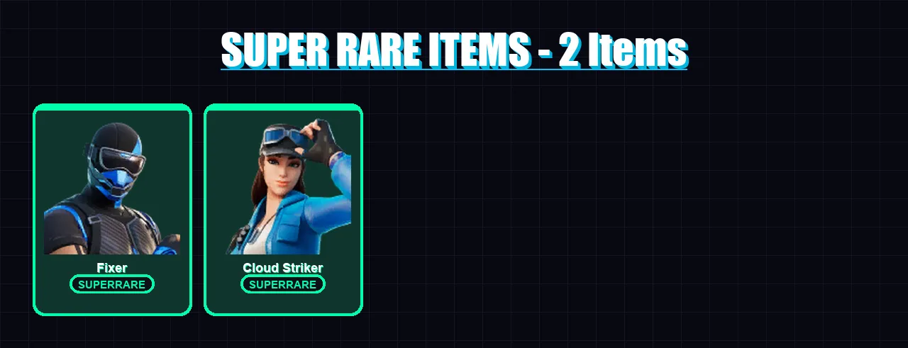 [PC/XBOX/PSN] | Fixer | Cloud Striker | Kymera | Mandalorian | Joey | 51 skin | 78 pickaxe | 48 emote | 53 glider | Lv917