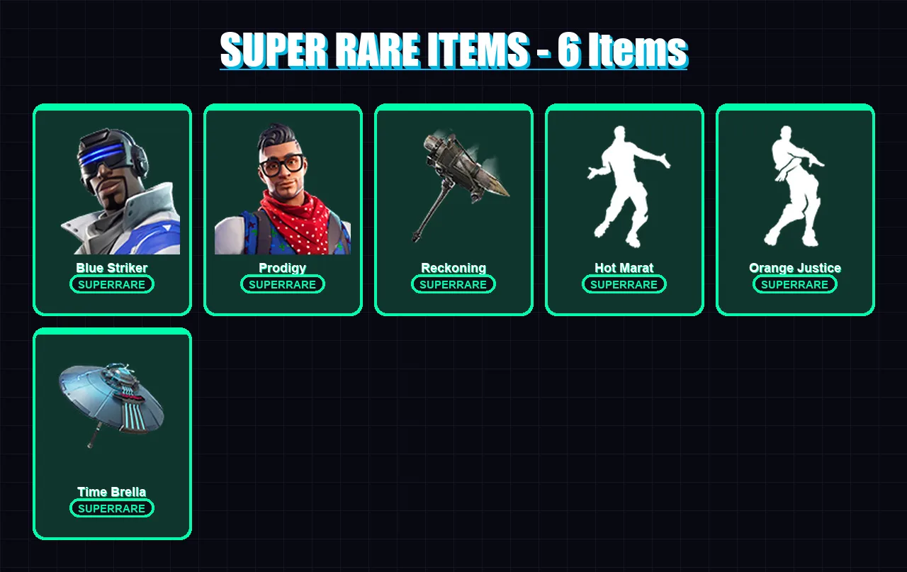 [PS4/PS5/XBOX/PC] | Blue Striker | Prodigy | Hybrid | Fusion | Gear Specialist Maya | 87 skin | 103 pickaxe | 86 emote | 105 glider | Lv1364