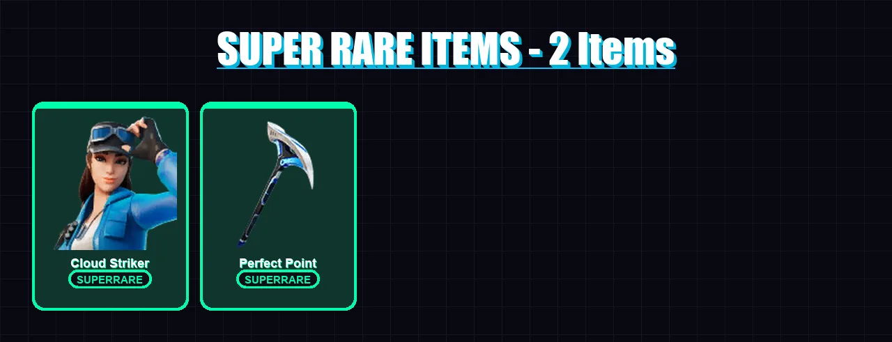 [PC] | Cloud Striker | Mandalorian | Predator | Tony Stark | Skull Trooper  | 22 skin | 20 pickaxe | 16 emote | 16 glider | Lv240