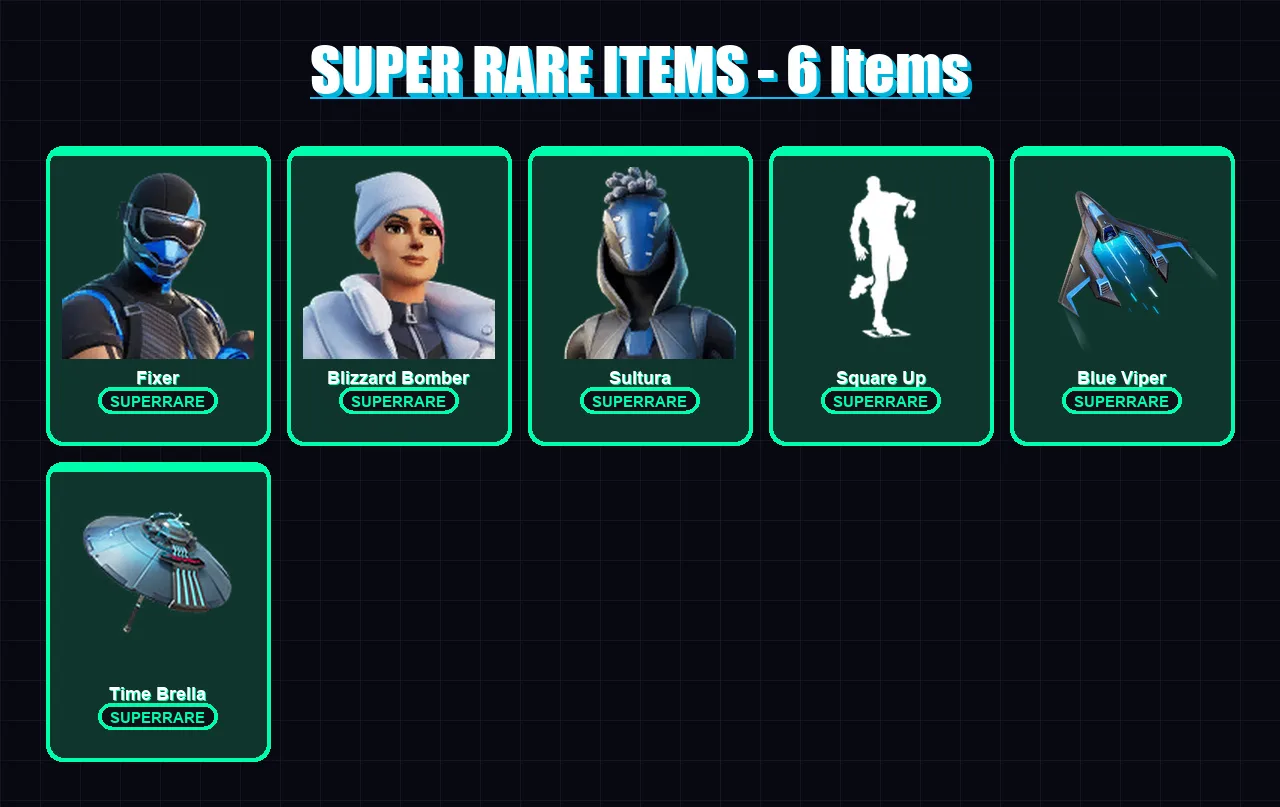 [PS4/PS5/XBOX/PC] | Fixer | Blizzard Bomber | Sultura | Silas Hesk | Spider-Man Zero | 13 skin | 20 pickaxe | 17 emote | 24 glider | Lv304