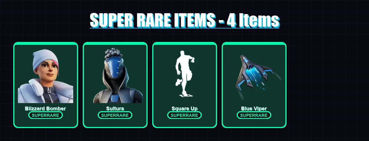 [PS4/PS5/XBOX/PC] | Blizzard Bomber | Sultura | Ronin | Dark Phoenix | Boba Fett | 22 skin | 22 pickaxe | 29 emote | 20 glider | Lv294