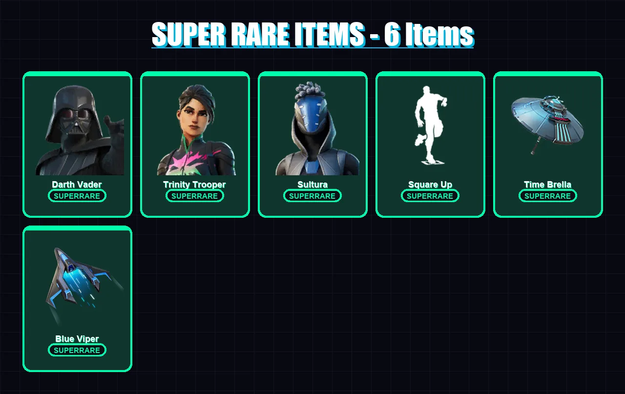[PC/XBOX/PSN] | Darth Vader | Trinity Trooper | Sultura | Zeus | The Foundation | 322 skin | 299 pickaxe | 242 emote | 220 glider | Lv4065