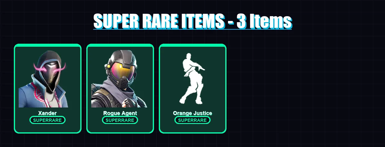 [PC/XBOX] | Xander | Rogue Agent | Joey | Kymera | Sunny | 28 skin | 47 pickaxe | 35 emote | 41 glider | Lv677